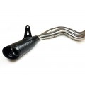 TOCE Performance Visor Tip Full 2 into 1 Low Mount Exhaust System for Indian FTR 1200 (Flat Track Racer) (2022+)